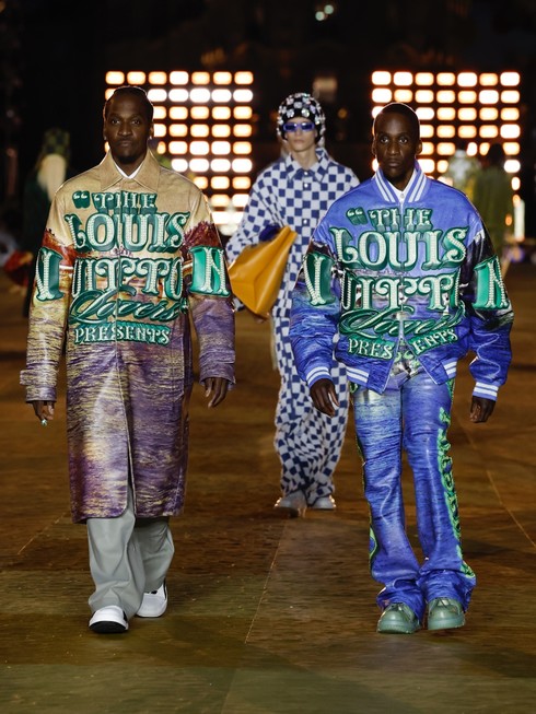 Pharrell and Louis Vuitton Spring Summer 2024 Men's Collection, Photos –  Footwear News