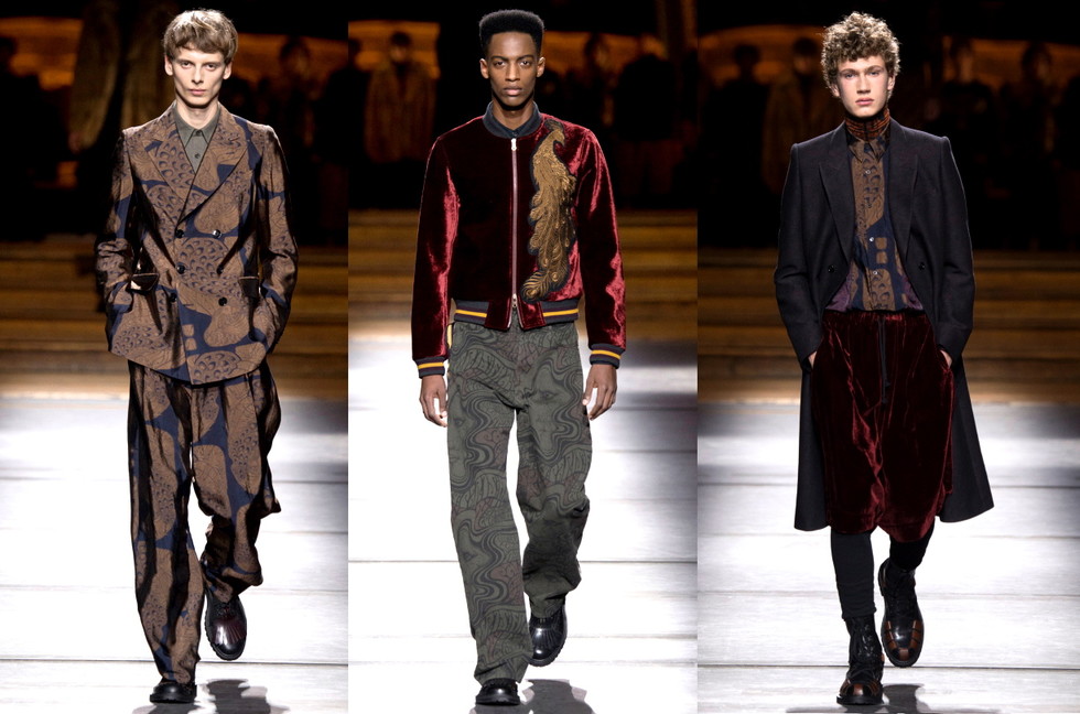 Dries Van Noten Men Fall 16 Odalisque Digital