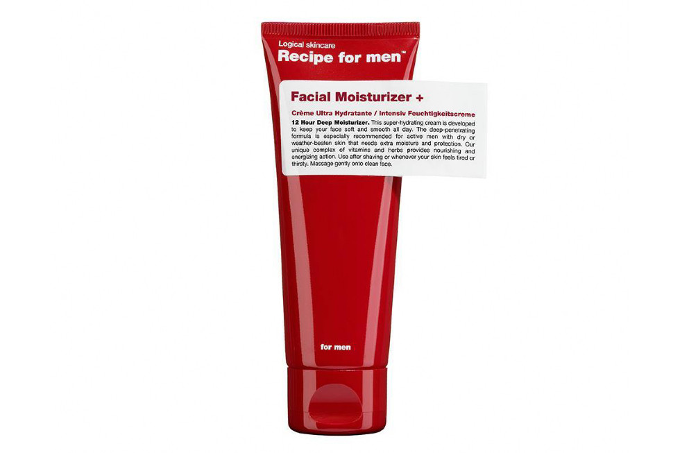 Recipe for Men’s Facial Moisturizer+