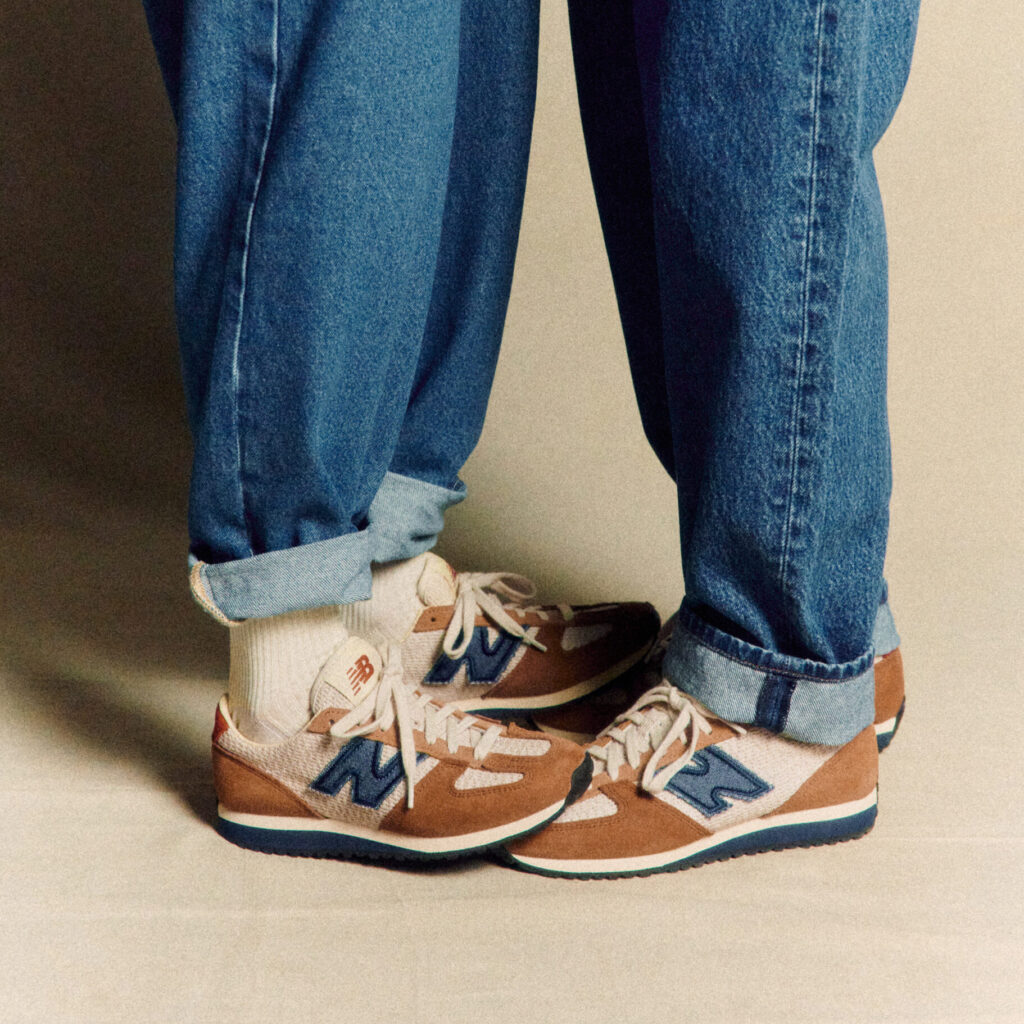 Sézane and New Balance present their collaboration on a limited-edition sneaker