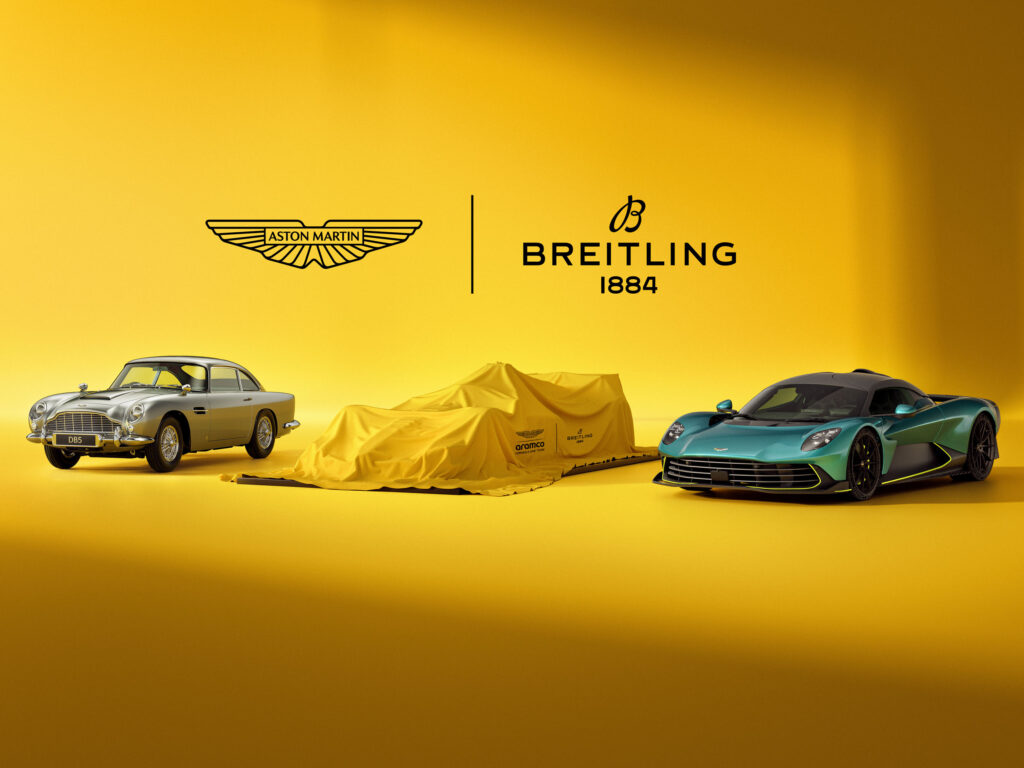 Breitling Joins Aston Martin for a New Chapter in Speed