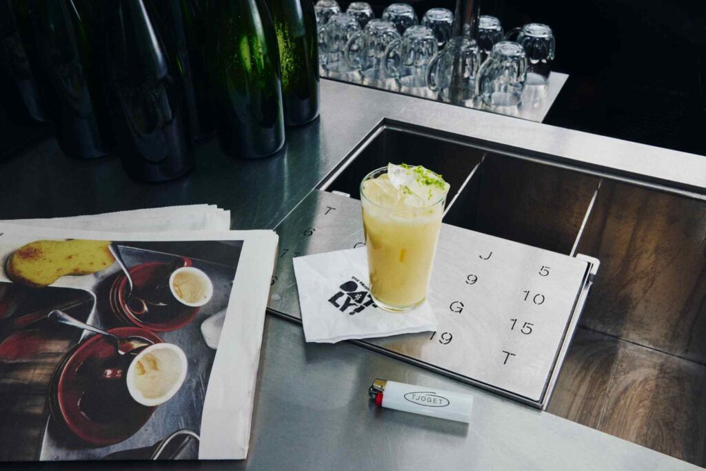 Meet Gooseberry & Almond, Oatly’s New Signature Cocktail with Tjoget