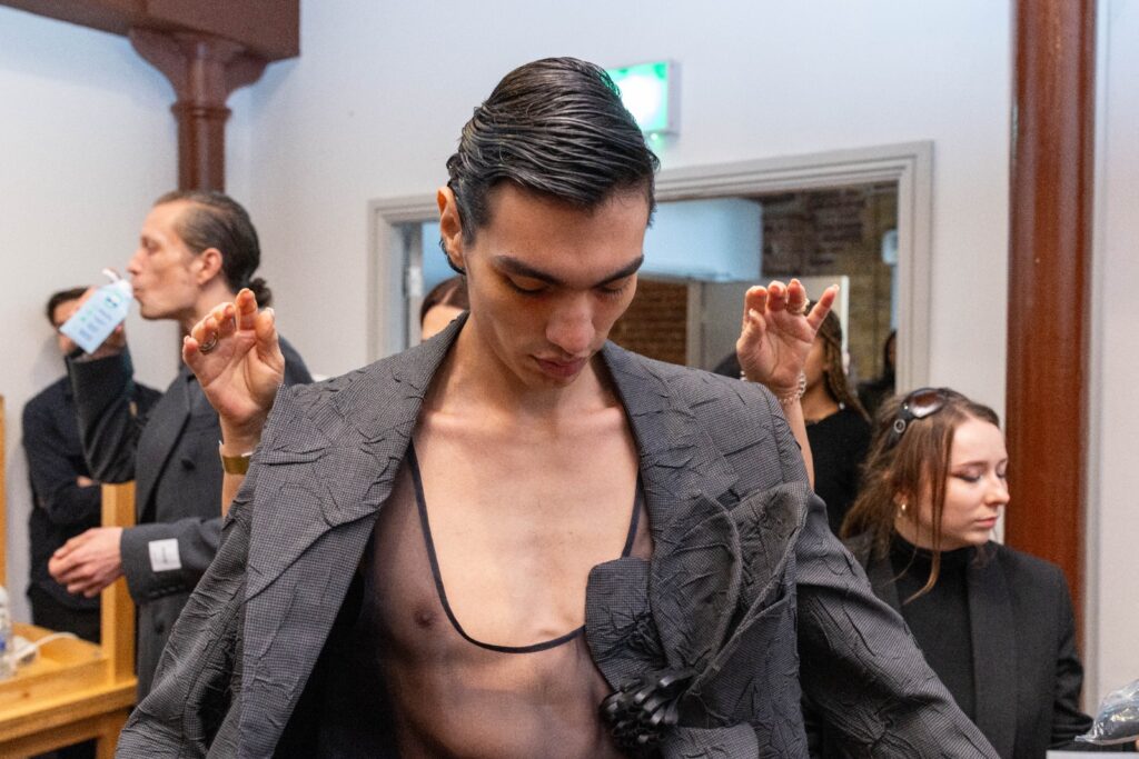 Backstage at Kyle Ho SS27 | LFW