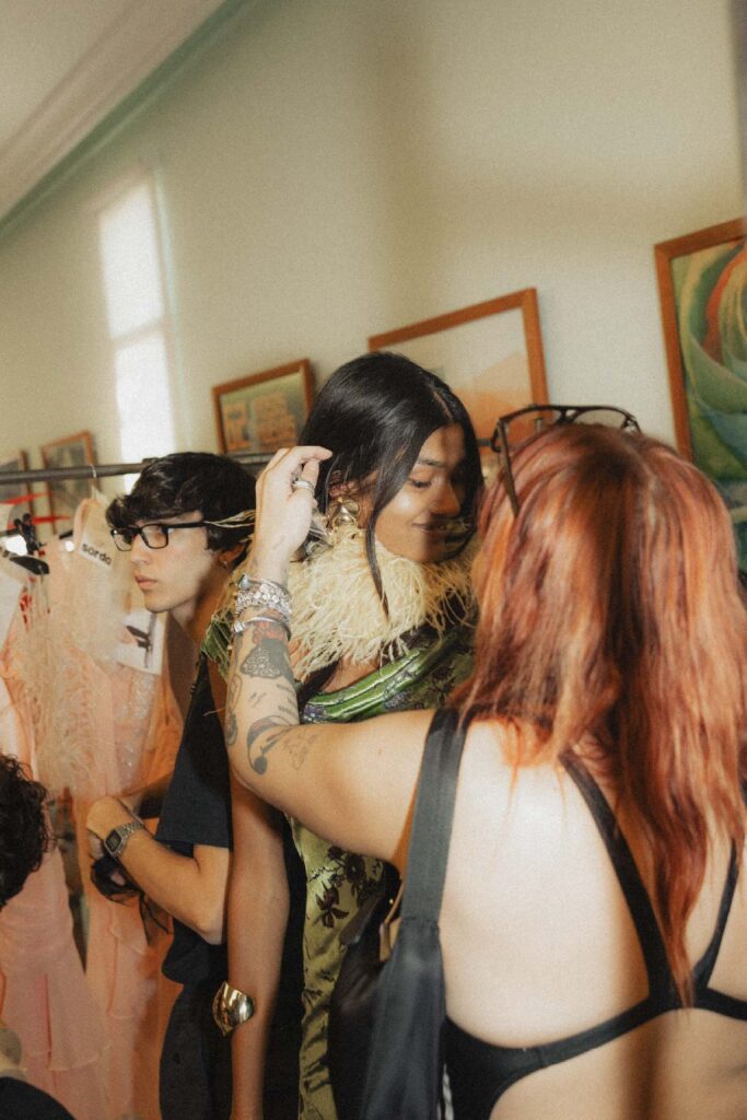 Backstage at PALOMO SS27 | MBFW