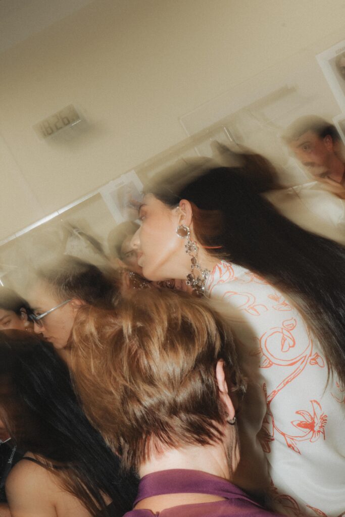 Backstage at Isabel Sanchis SS27 | MBFW
