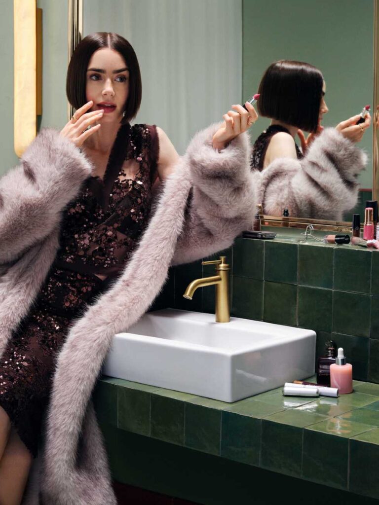 Zalando Gets Inside Lily Collins’ Head