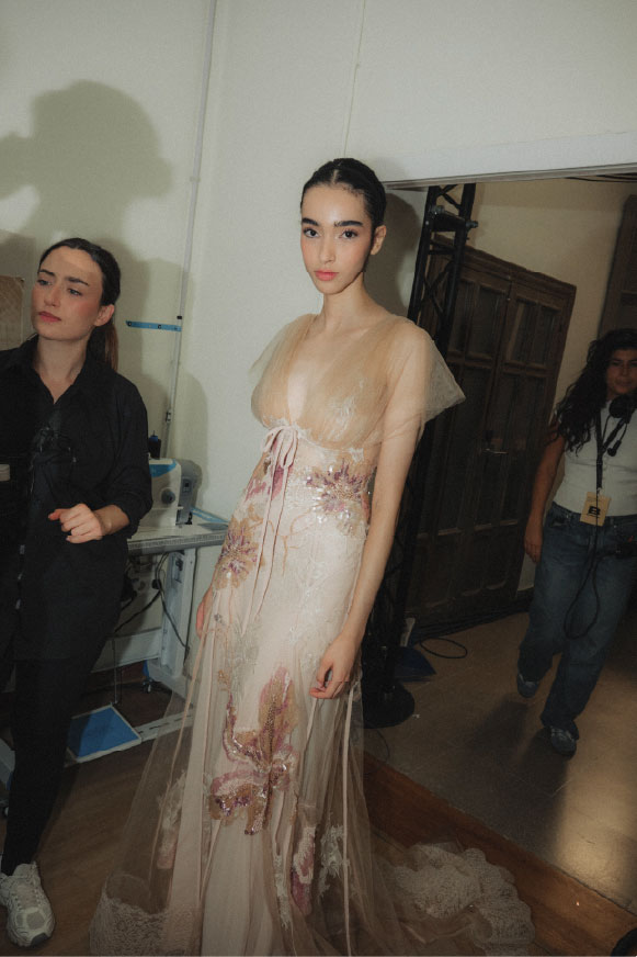 Backstage at Yolancris SS27 | MBFW