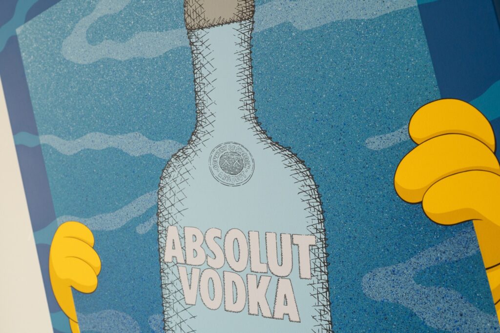 KAWS Adds His Own Style to Absolut Vodka’s New Artist Edition