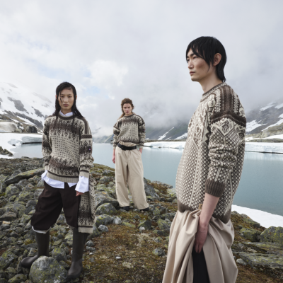 The Albertville Sweater by Dale of Norway Makes a Comeback