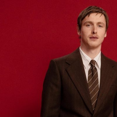 Harris Dickinson in Tiger of Sweden