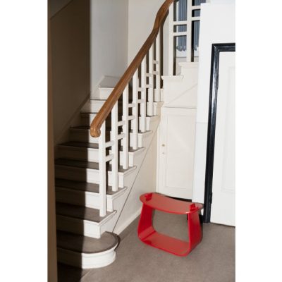 Massproductions Introduces the Harry Stool With a Striking New Red Finish