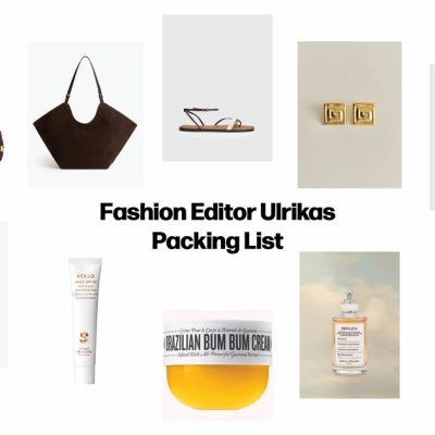 Fashion Editor Ulrikas Packing List