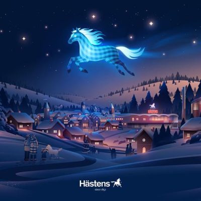 Hästens Unveils Winterland: A Magical Holiday Story for the Year of the Horse